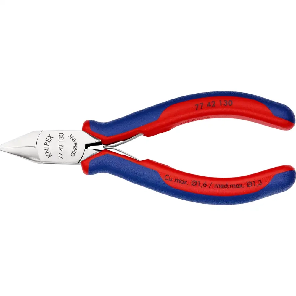 Кусачки боковые для электроники 130 мм Knipex 77 42 130