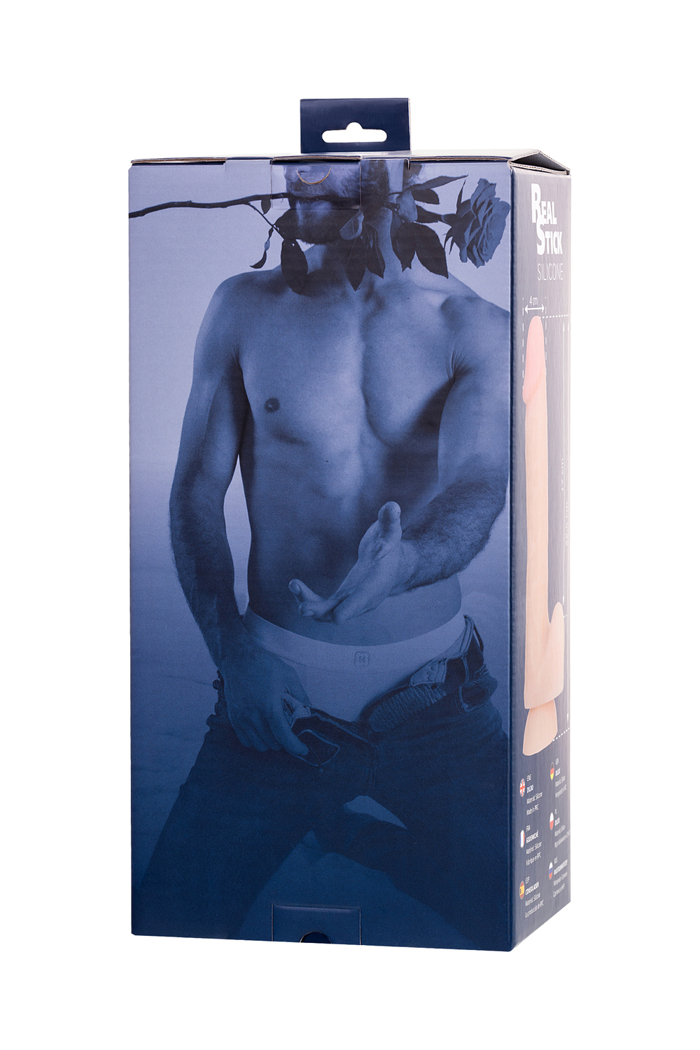 Фаллоимитатор RealStick Silicone телесный 22,5 см