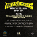 The Allman Brothers Band / Broadcast Collection 1979 - 1994 (8CD)