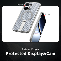 Прозрачный чехол Mesh Pro Magnetic Case для Poco X8 Pro Max 5G