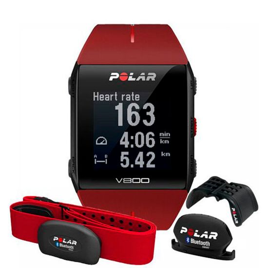 Пульсометр для фитнеса Polar V800 Red HR Combo Gen