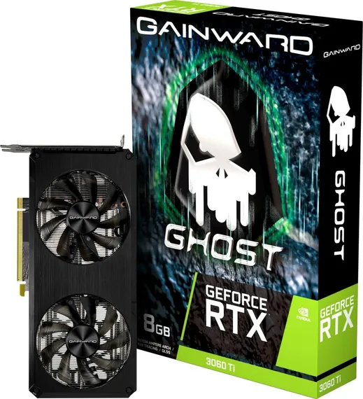 Видеокарта Gainward GeForce RTX 3060 Ti Ghost