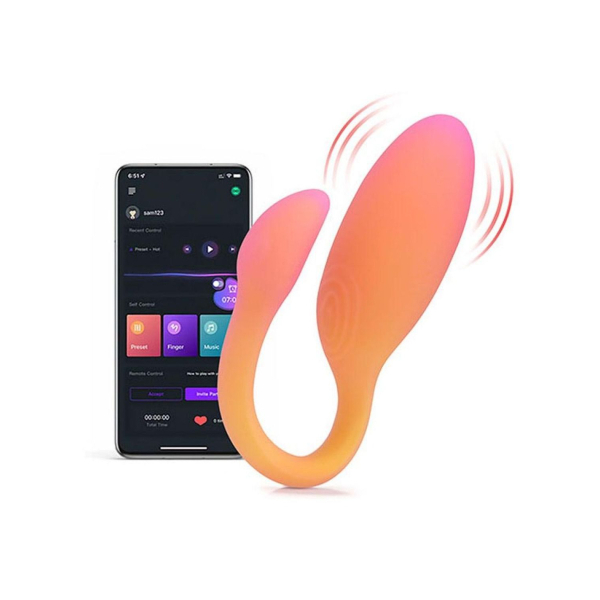 Виброяйцо Magic Motion Flamingo Max, оранжевый