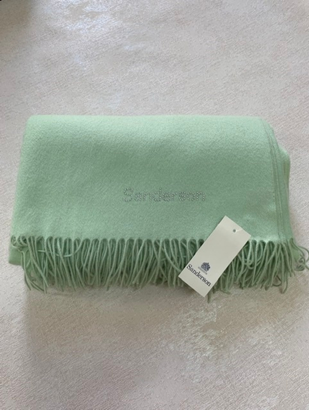 Плед 140х180 Palombella Sanderson Soft оранжевый