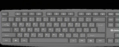 Клавиатура Defender Concept HB-164 RU,Black,104+FN,1.8м