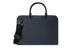 MICHAEL KORS MK Cooper Artificial Leather One Shoulder Handbag, Briefcase Large Men"s Marine Blue