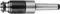 Патрон резьбонарезной КМ2 с набором головок предохранительных М3-М12 из 7 шт., тип GT12, ISO 529/228