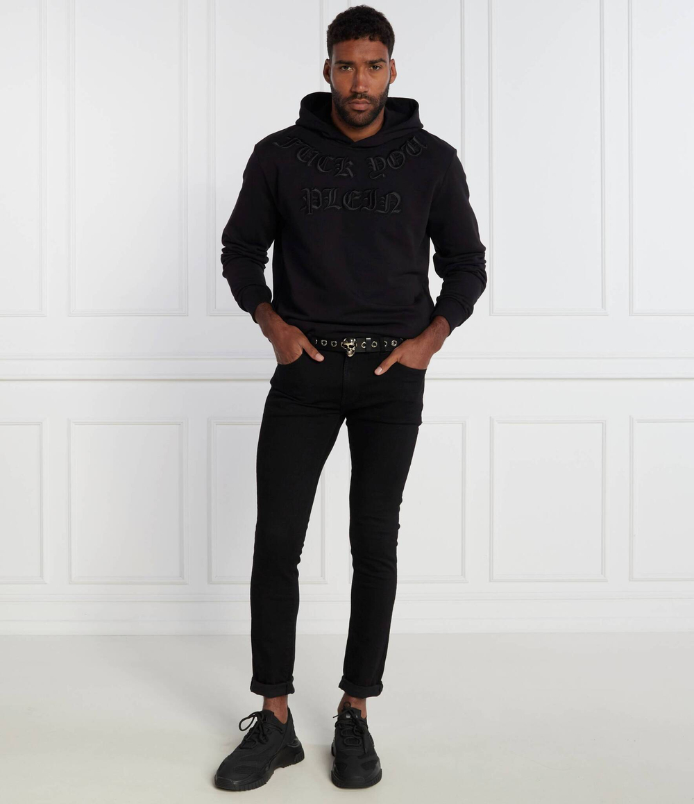 Худи Philipp Plein - черный(MJB3160 PJO002N)