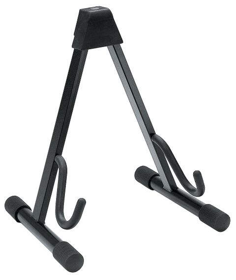 K&amp;M 17540-013-55 black стойка для эл.гитар без держателя грифа