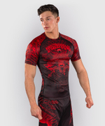 Рашгард Venum Wolf Atak Black/Red S/S