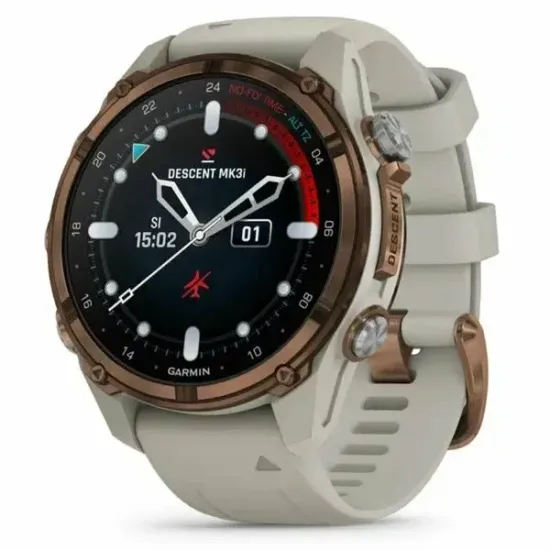 Умные часы Garmin ️DESCENT MK3i 43mm Bronze PVD Titanium French/Gray