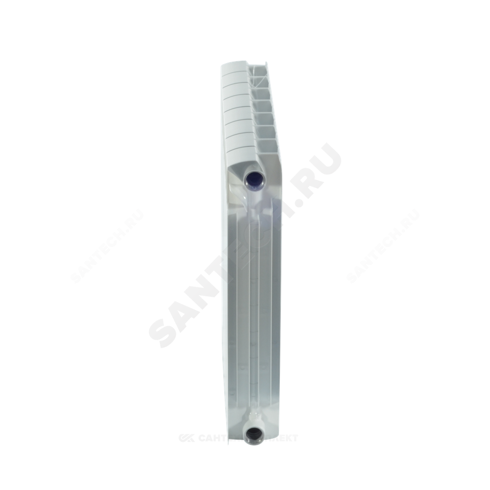 Радиатор биметаллический Base 500 10 секций Qну=1970 Вт RAL 9016 (белый) RIFAR B 500-10
