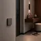 Переключатель перекрестный одноклавишный KRANZ Miele Round Титан KR-78-0710-2