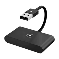 Беспроводной Gurdini Wireless Carplay Adapter (для iPhone) USB-A + OTG адаптер черный