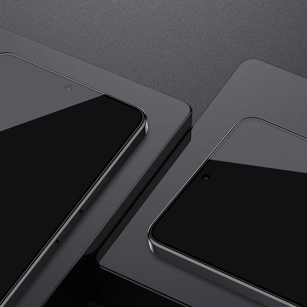 Защитное стекло для Xiaomi Redmi Turbo 4 и Poco X7 Pro, тонкие черные рамками и олеофобное покрытие, G-Rhino