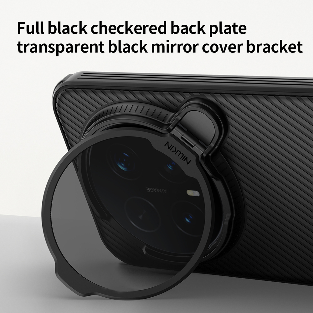 Чехол с MagSafe на Honor Magic 8 Pro, серия CamShield Prop Magnetic (версия с прозрачной крышкой объектива) от Nillkin