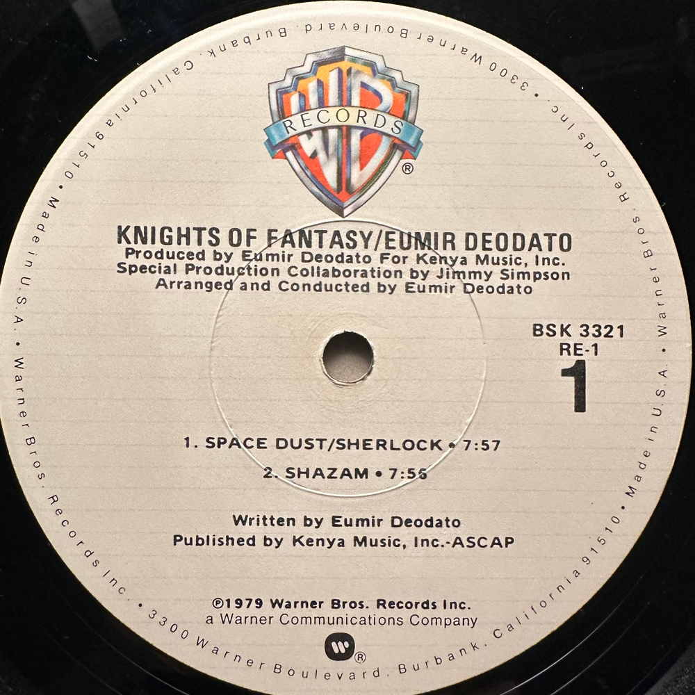 Eumir Deodato - Knights Of Fantasy (США 1979г.)