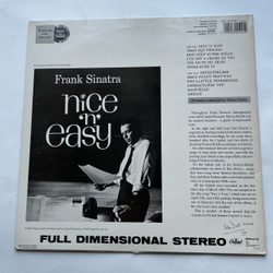 Винтажная виниловая пластинка LP Frank Sinatra Nice N Easy (Англия 1984)
