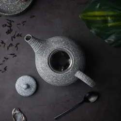 Чайник 700 мл с ситом d 12,8 см h10,2 см Stone Untouched Taiga P.L. Proff Cuisine [1]