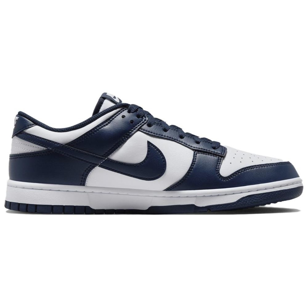 Nike Dunk Low White Midnight Navy