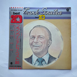 Винтажная виниловая пластинка LP Frank Sinatra, Frank Sinatra Best 20 (Япония 1976) (Оби)