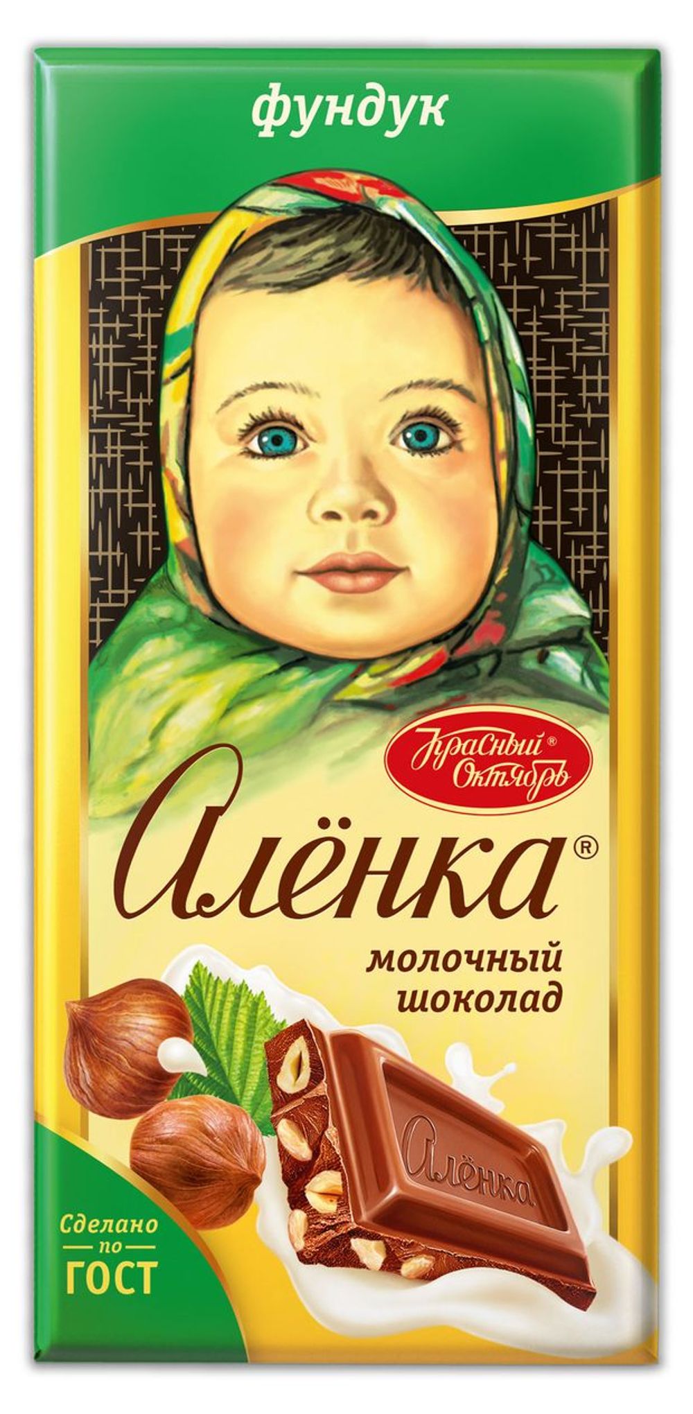 Шоколад Аленка с фундуком 75 гр
