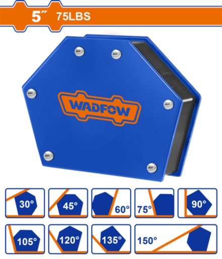 Магнитный держатель для сварки WADFOW WMC2605 34 кг