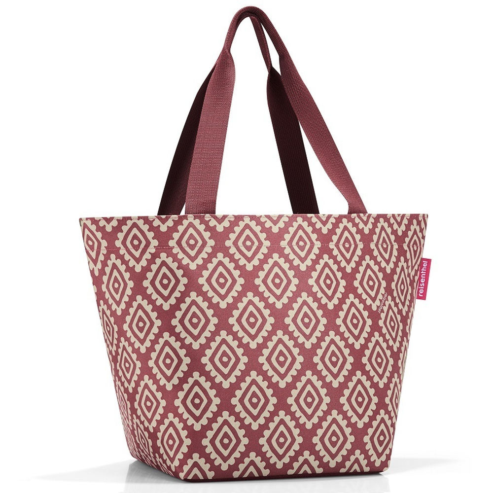 Сумка shopper m diamonds rouge
