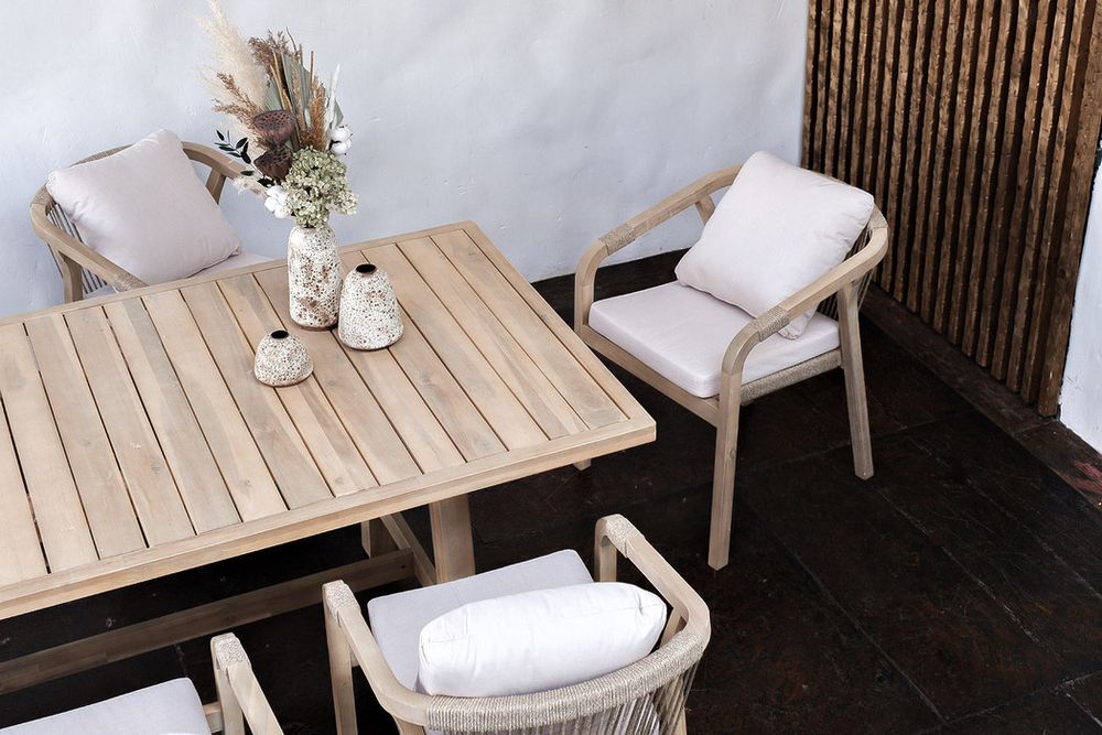 Стол садовый обеденный Joygarden РИМИНИ 230 см, Light Teak