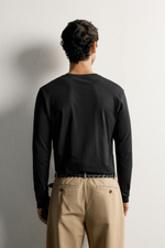 НАБОР ИЗ 3 БАЗОВЫХ ФУТБОЛОК SLIM FIT С ДЛИННЫМИ РУКАВАМИ — ZARA