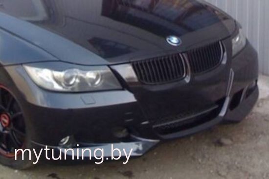 Юбка передняя V.1 для BMW 3 E90/E91 2004-2008 Sedan/Touring