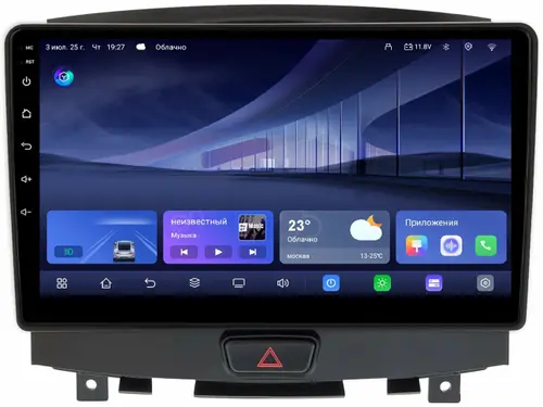 Магнитола для Infiniti EX25, EX37, QX50 2010-2017 - Kuberg QLed, Android 14, TS105, Быстрейшая, CarPlay, SIM-слот