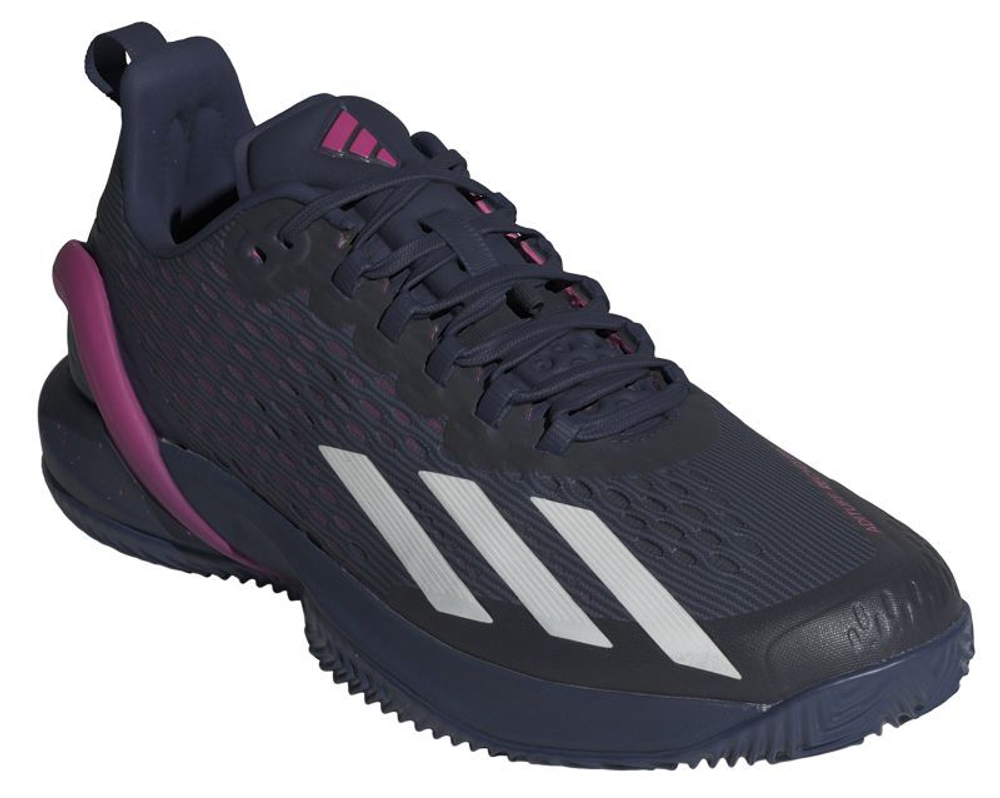 Мужские кроссовки теннисные Adidas Adizero Cybersonic Clay - Фиолетовый