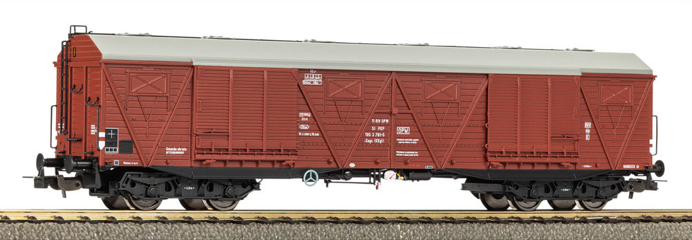 Грузовой вагон повышенного объема 401Ka PKP, эпоха IV (арт. 58475)