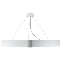 Светильник LED ЭРА Geometria SPO-151-W-40K-030 Delta 30Вт 4000К 3000Лм IP40 600*80 белый подвесной драйвер внутри | Декоративные светильники Geometria