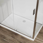 Душевой уголок Сити (City) VSR-5CT9012CL, 1200*900, хром, стекло прозрачное,