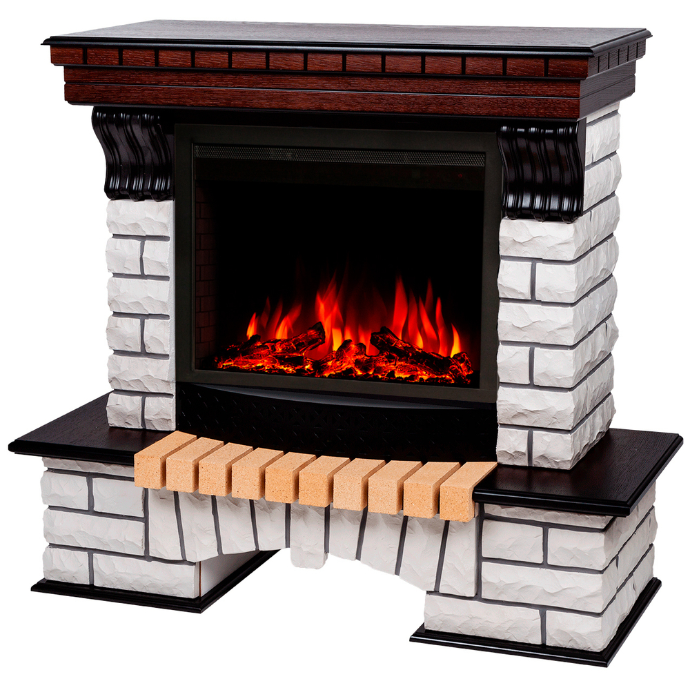 Каминокомплект Real Flame Country 25/25,5 AO с очагом Saphir 25,5