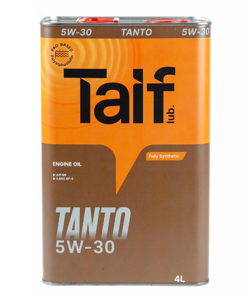 TAIF TANTO 5W-30 4л Масло моторное синтетическое