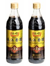 Уксус рисовый Чжэньцзянский Heng Shun 6 лет 580 мл x 2 шт