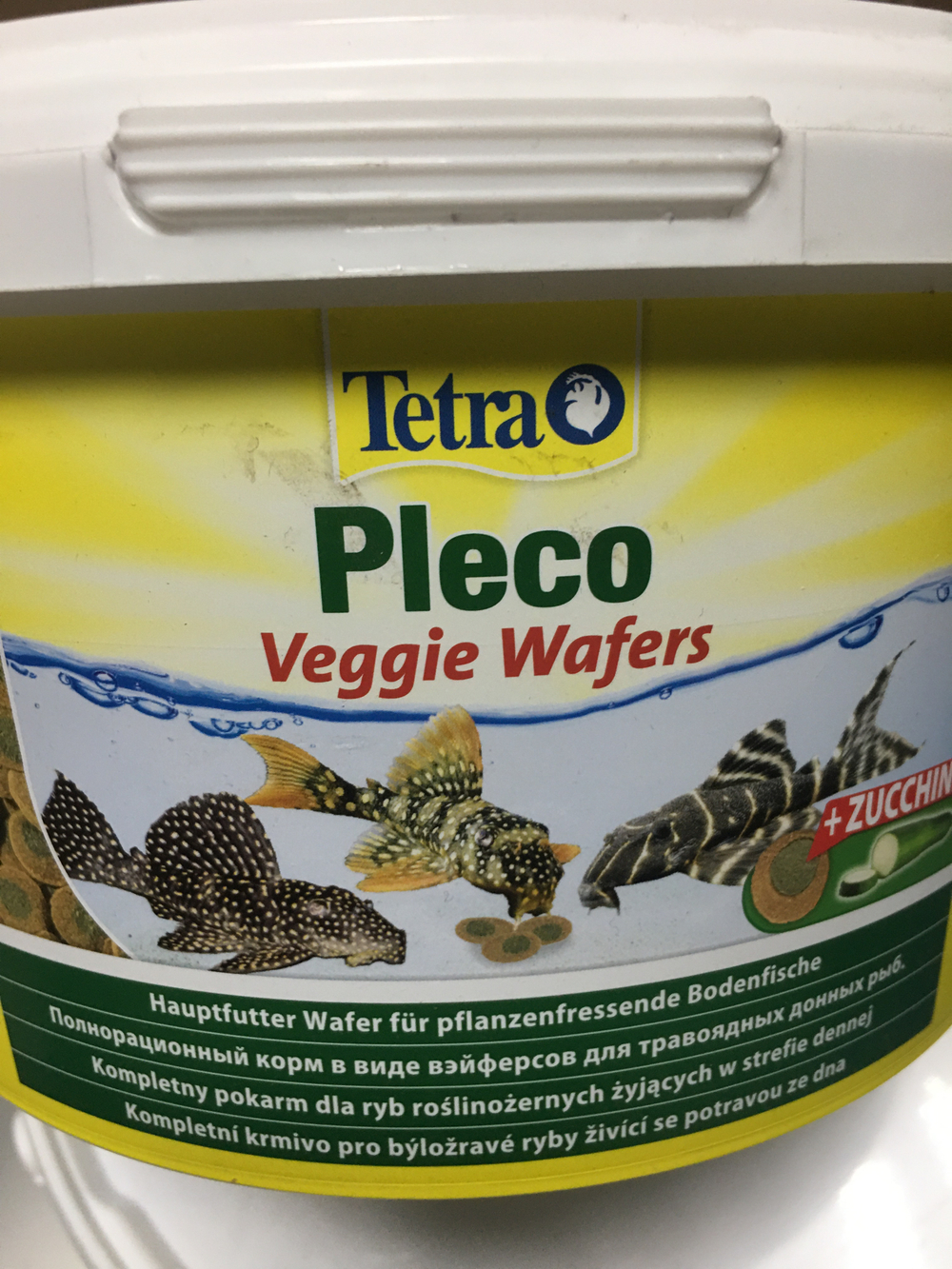 Корм для аквариумных сомов Tetra Pleco Veggie Wafers 100гр