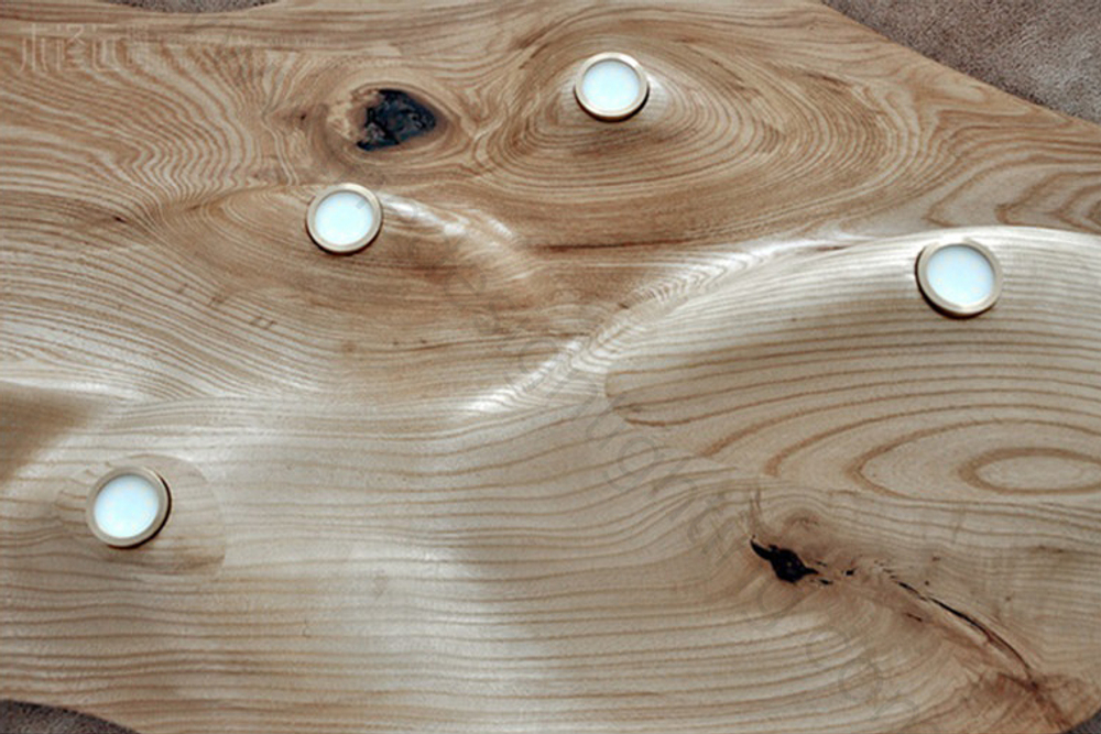 Pendant design lamp UFO  L80 (dark Wood)