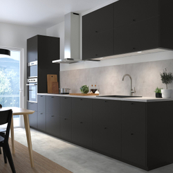 IKEA NICKEBO  (ИКЕА НИКЕБО)  -  Фасад ящика - матовый антрацит 40х20 см