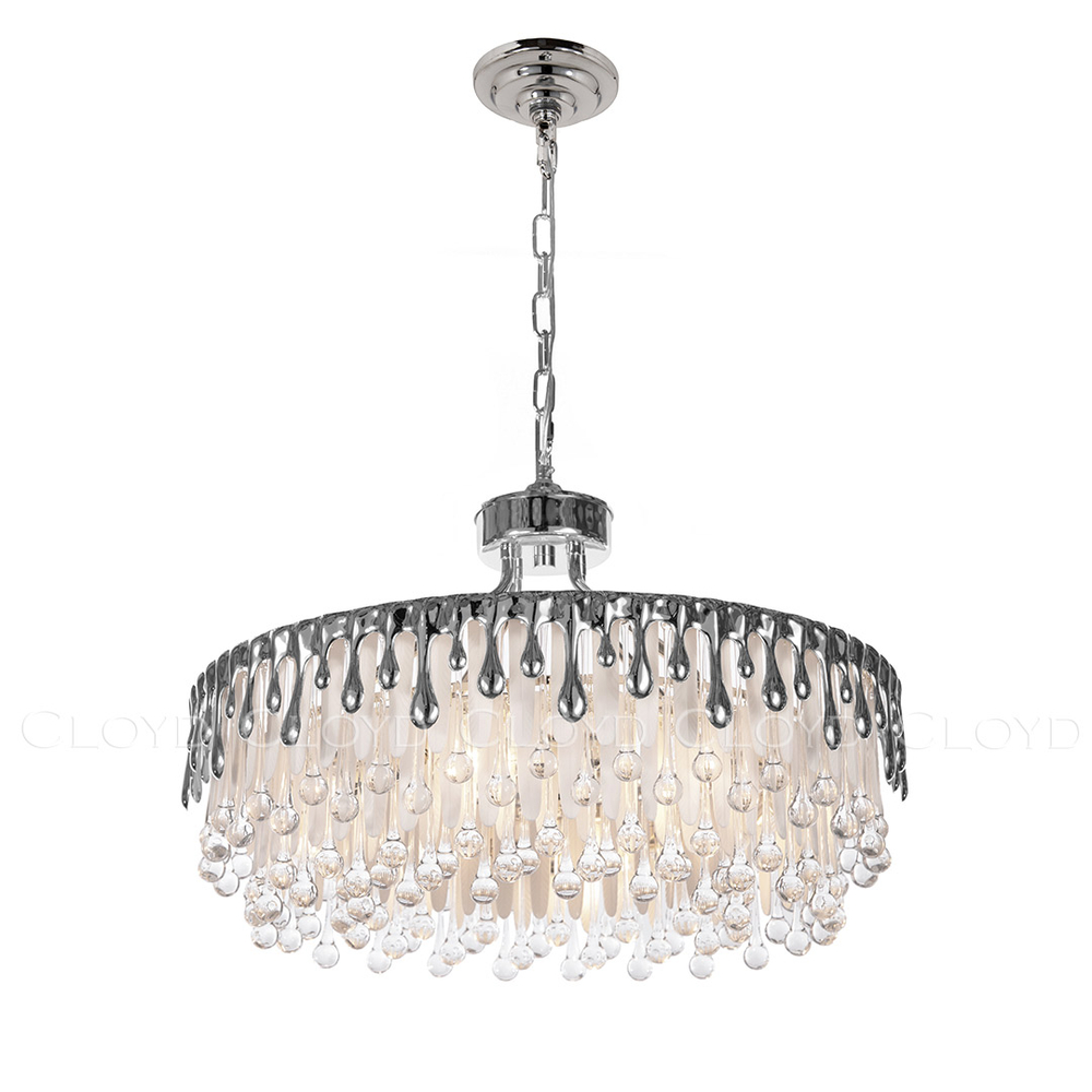 Люстра Cloyd CAPULETTI C12 / Ø80 см - хром (арт.11304)