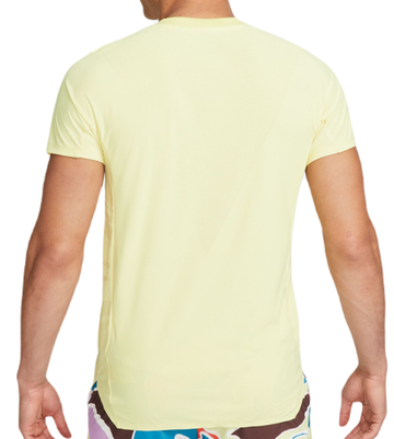 Мужское теннисное поло Nike Court Dri-Fit Adventage Slam Tennis Polo - желтый