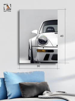 Картина на стену Porsche 964 30х40см 1шт.