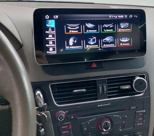 Магнитола для Audi Q5 2008-2016 (с джойстиком MMI 3G) - Parafar PF7939HiA10 монитор 10" на Android 10, SIM-слот