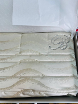 Покрывало 270х270 Blumarine Jasmine tortora бежевое