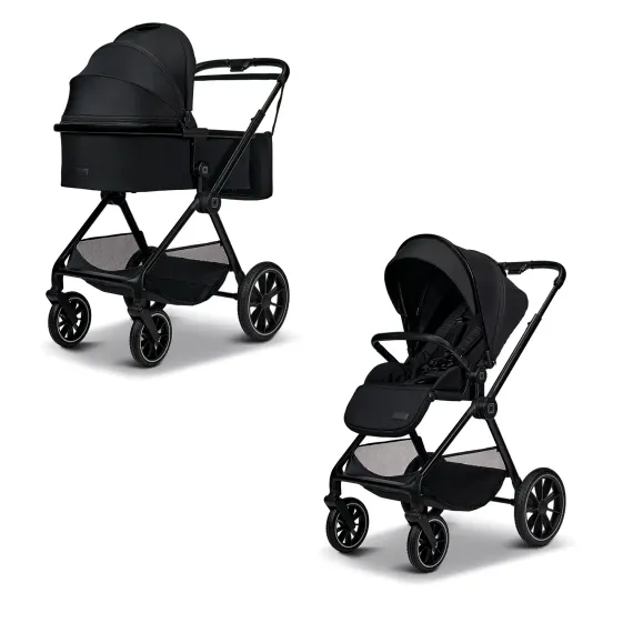 Детская коляска Moon Clicc 2 в 1 Onyx Melange (700) 2025