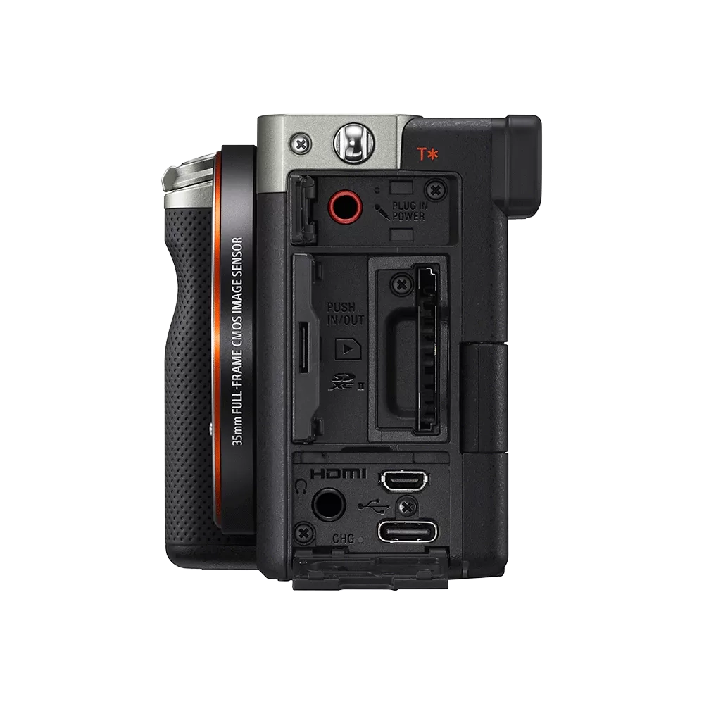 Цифровая фотокамера Sony Alpha a7C Kit 28–60mm f/4-5.6. Серебристый