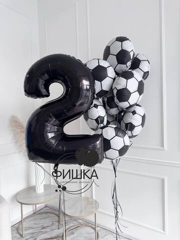 Шары футбольные для мальчика №193